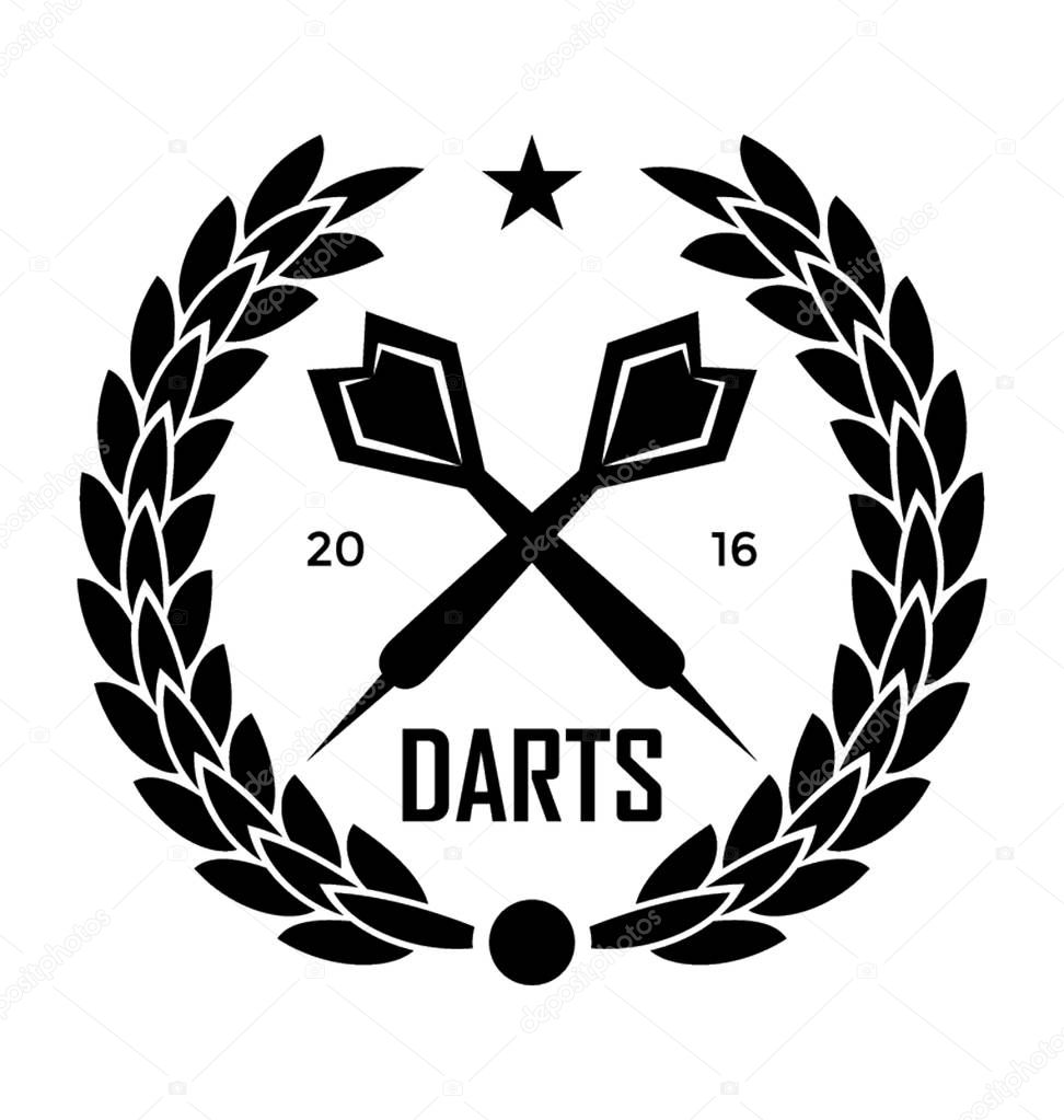 Bulls eye Club Flat Vector Icon