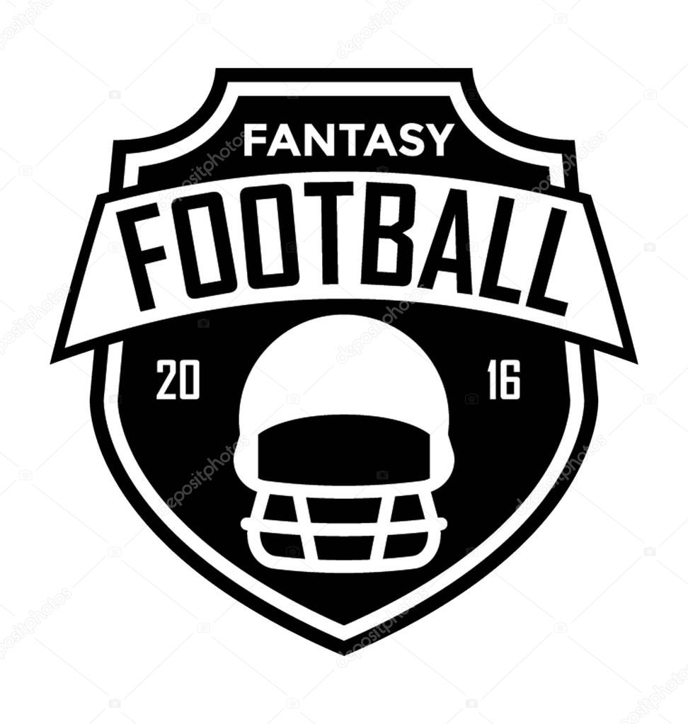 Fantasy Football Flat Vector Icon