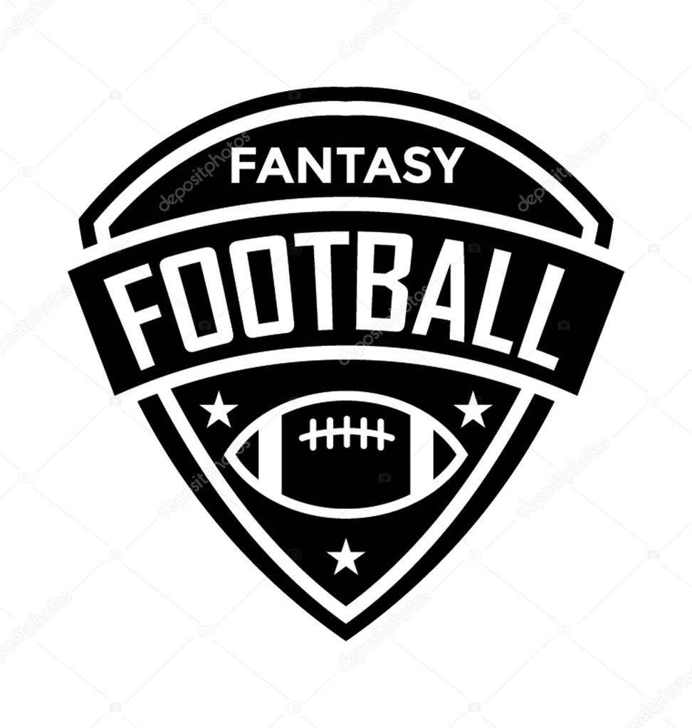 Fantasy Football Flat Vector Icon