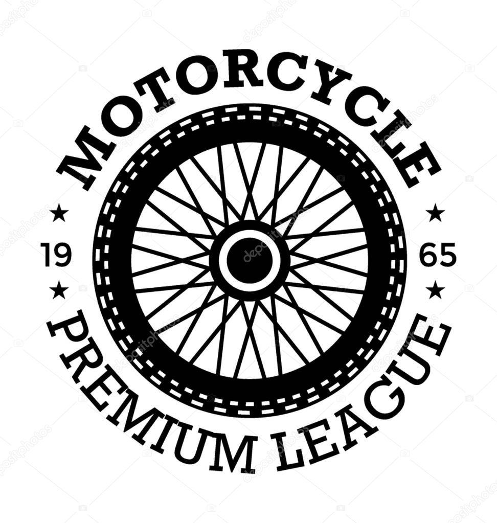 Motorcycle League Vector Icon