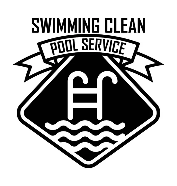 Pool Servicelägenhet Vektor Symbol — Stock vektor