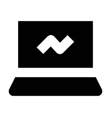 Online grafik düz vektör simgesi