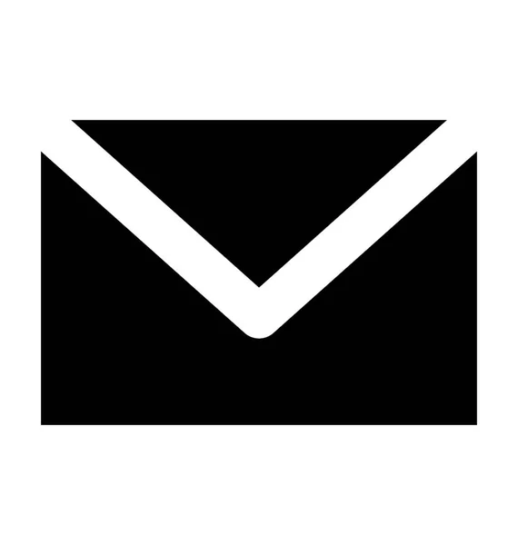 Pictogram Van Platte Vector Envelop — Stockvector