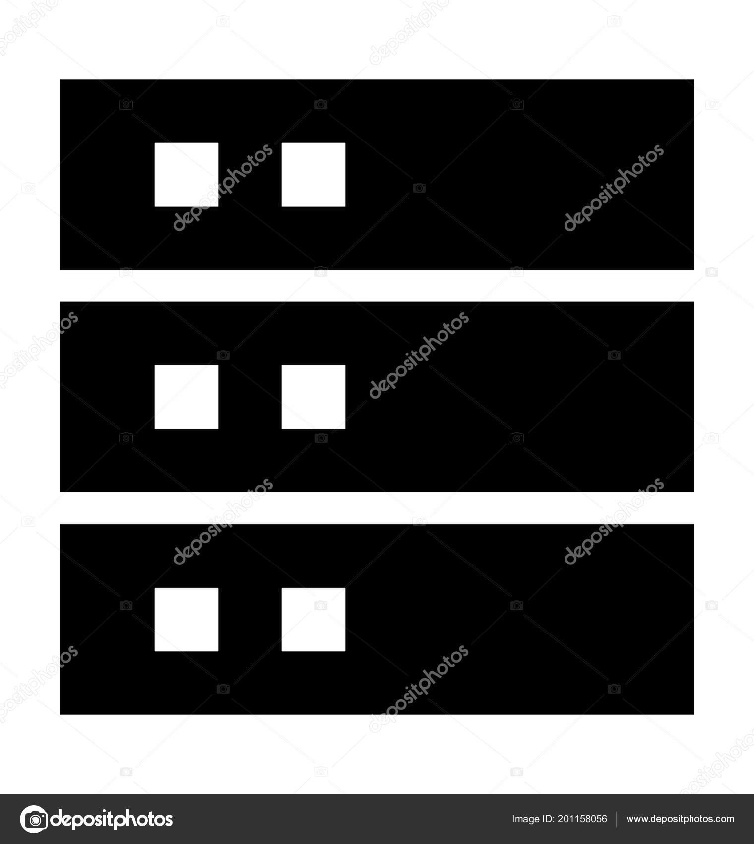 Mainframe Flat Vector Icon Stock Vector by ©creativestall 201158056