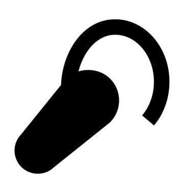Bluetooth mezartaşı düz vektör simgesi