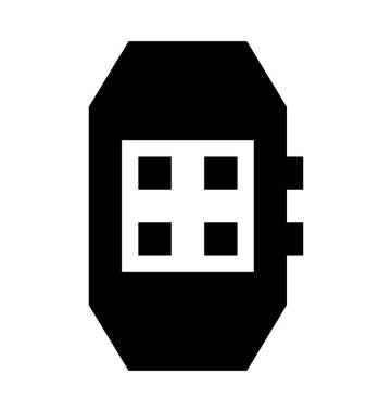 Akıllı Saat Düz Vektör Simgesi