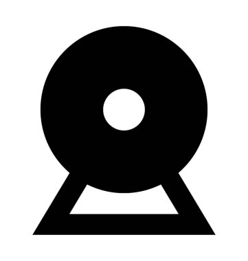 Webcam Düz Vektör Simgesi