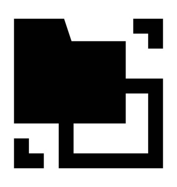 Klasör Paylaşım düz vektör simgesi