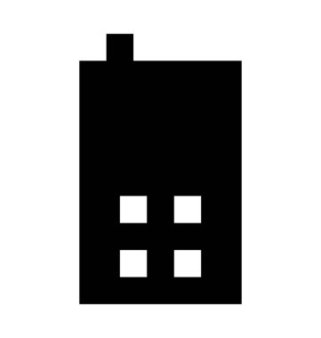 Telsizler Talkie düz vektör simgesi