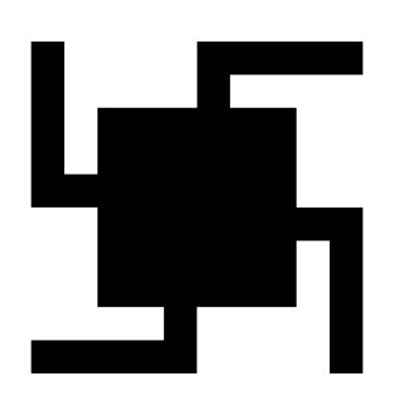 Ağ düz vektör simgesi