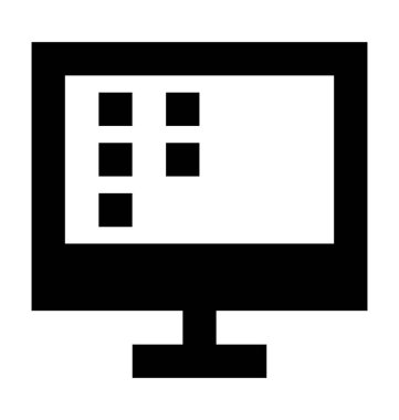 Düz vektör simgeler yol açtı