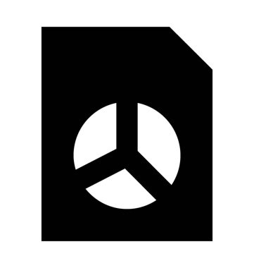 Grafik rapor düz vektör simgesi