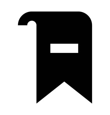 Yer imi düz vektör simgesi