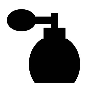 Parfüm düz vektör simgesi