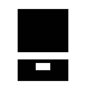 telefon düz vektör simgesi