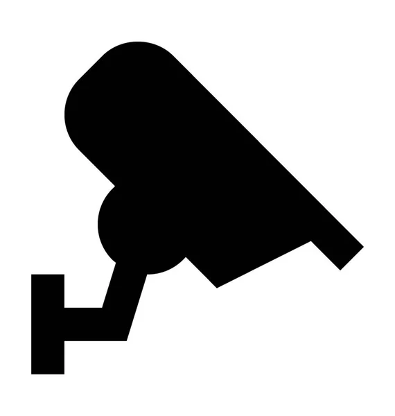 Cctv Flache Vektorsymbol — Stockvektor