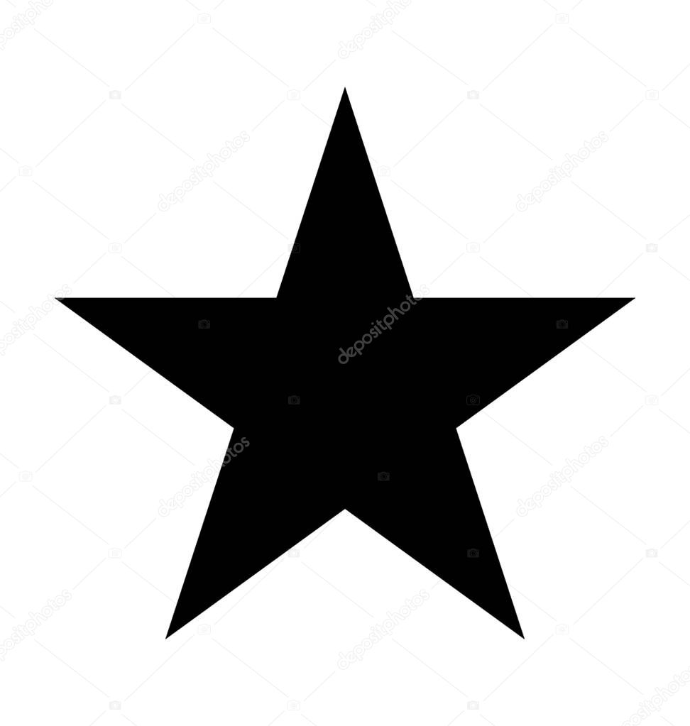 Star Flat Vector Icon