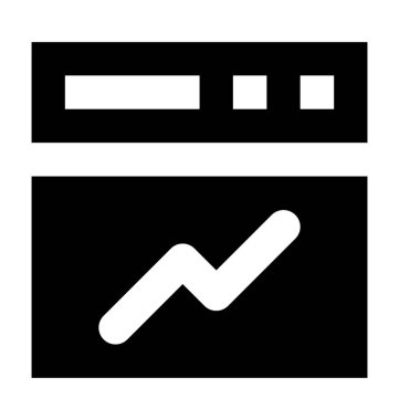 SEO grafik düz vektör simgesi
