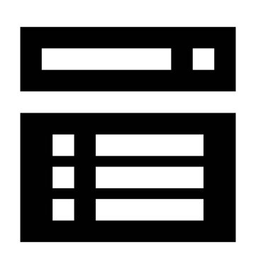 Web düzen düz vektör simgesi 