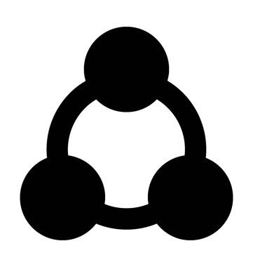 Takım düz vektör simgesi