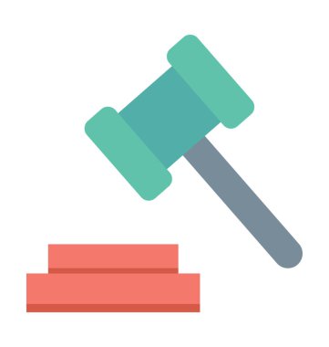 Renkli vektör simge tokmak