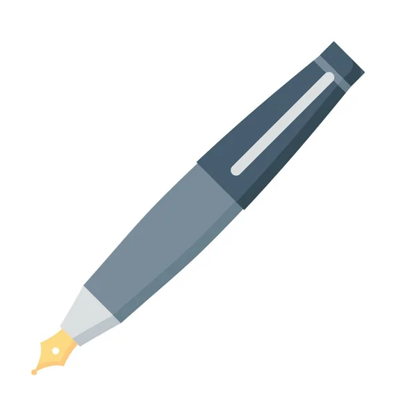 Vulpen Gekleurde Vector Icon — Stockvector