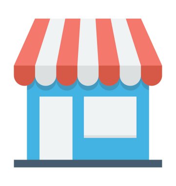 Renkli vektör simgesini sakla