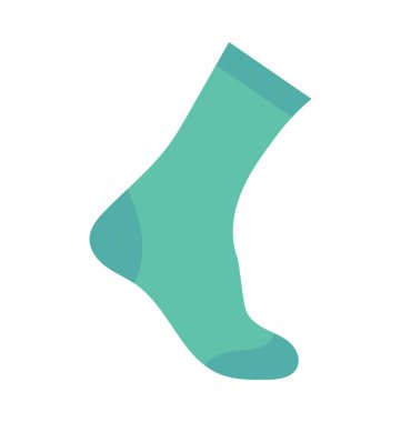 Vektör simge renkli çorap