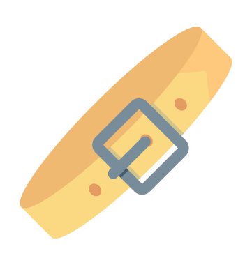 Kemer renkli vektör simgesi