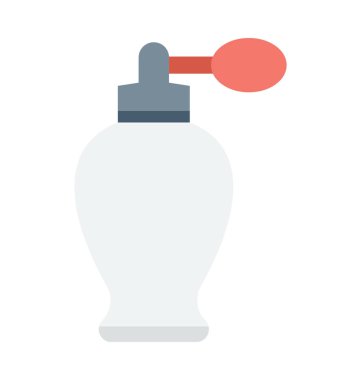 Parfüm renkli vektör simgesi