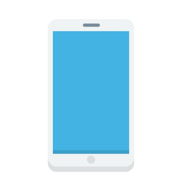 Mobil renkli vektör simgesi