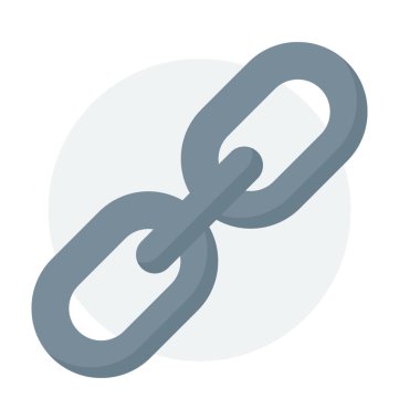 Renkli vektör simgesi bağlantı