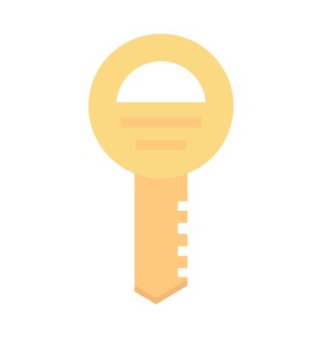  Anahtar renkli vektör simgesi