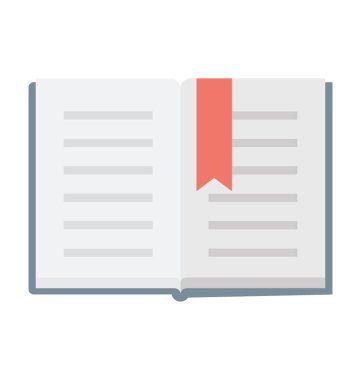 günlük renkli vektör simgesi