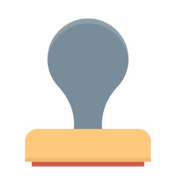 damga renkli vektör simgesi