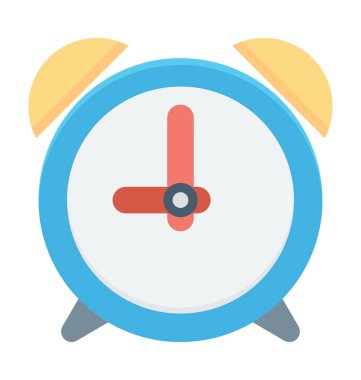 Kronometre renkli vektör simgesi