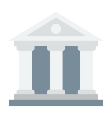 Okul renkli vektör simgesi