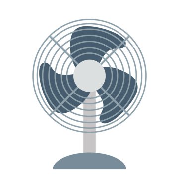 Fan renkli vektör simgesi