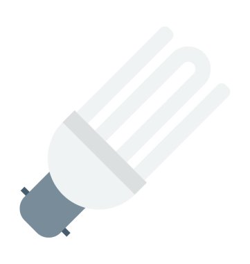 Enerji tasarrufu renkli vektör simgesi