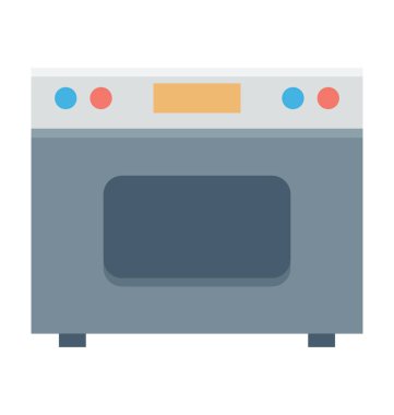 Aralığı renkli vektör simge pişirme