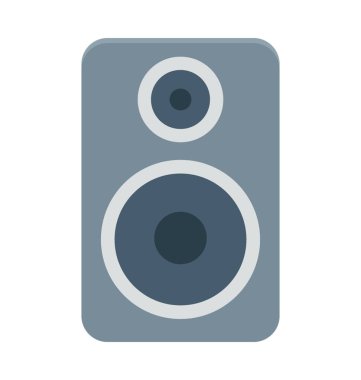 Hoparlör renkli vektör simgesi