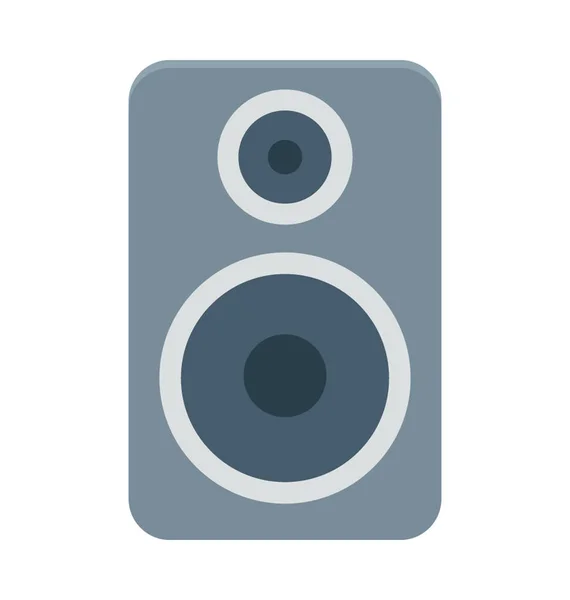 Altavoz Color Vector Icono — Vector de stock