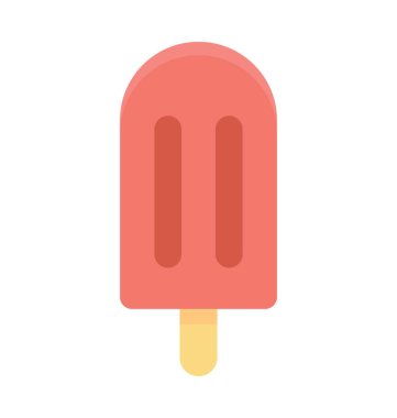 Buz Pop renkli vektör simgesi