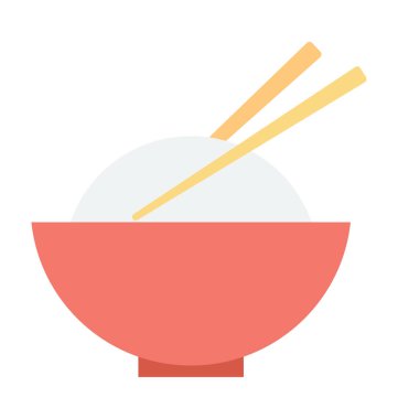 Erişte renkli vektör simgesi