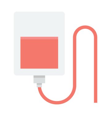 IV damla renkli vektör simgesi