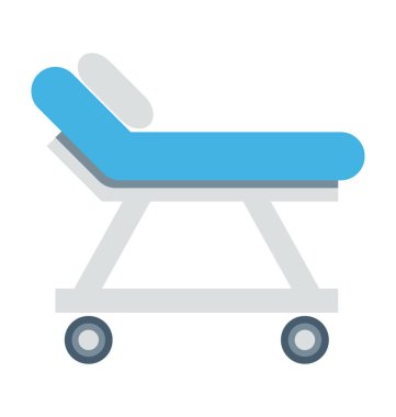 Sedye renkli vektör simgesi