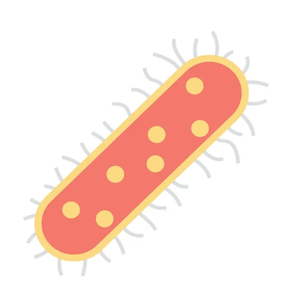 Ebola Colored Vector Icon — Stock Vector