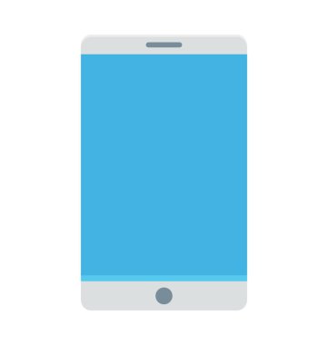 Mobil renkli vektör simgesi