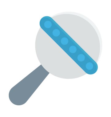 Renkli vektör simge çıngırak 