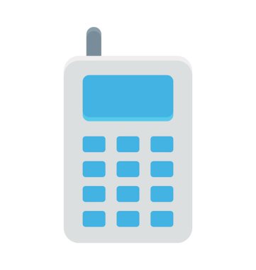 Walkie Talkie renkli vektör simgesi